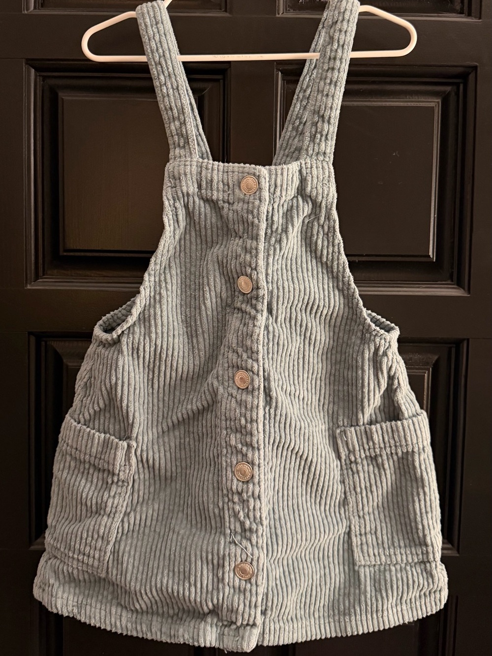 Kid 2-3T Zara blue corduroy overall dress
